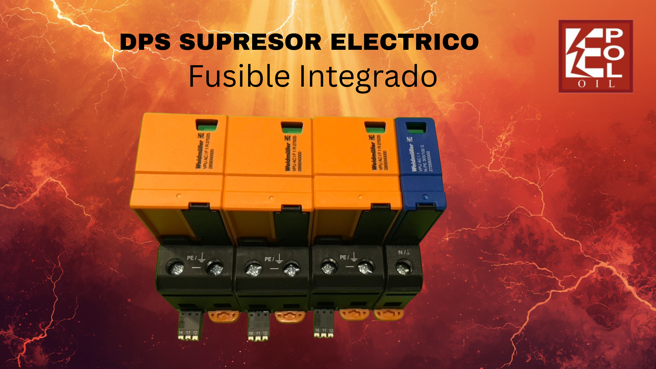 DPS SUPRESOR ELECTRICO FUSIBLE INTEGRADO